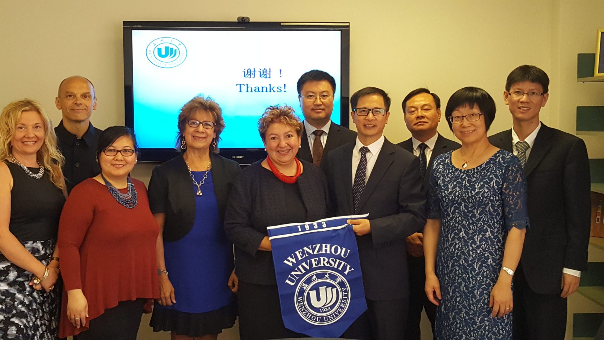 Wenzhou University, LA&PS and York International, July 2017