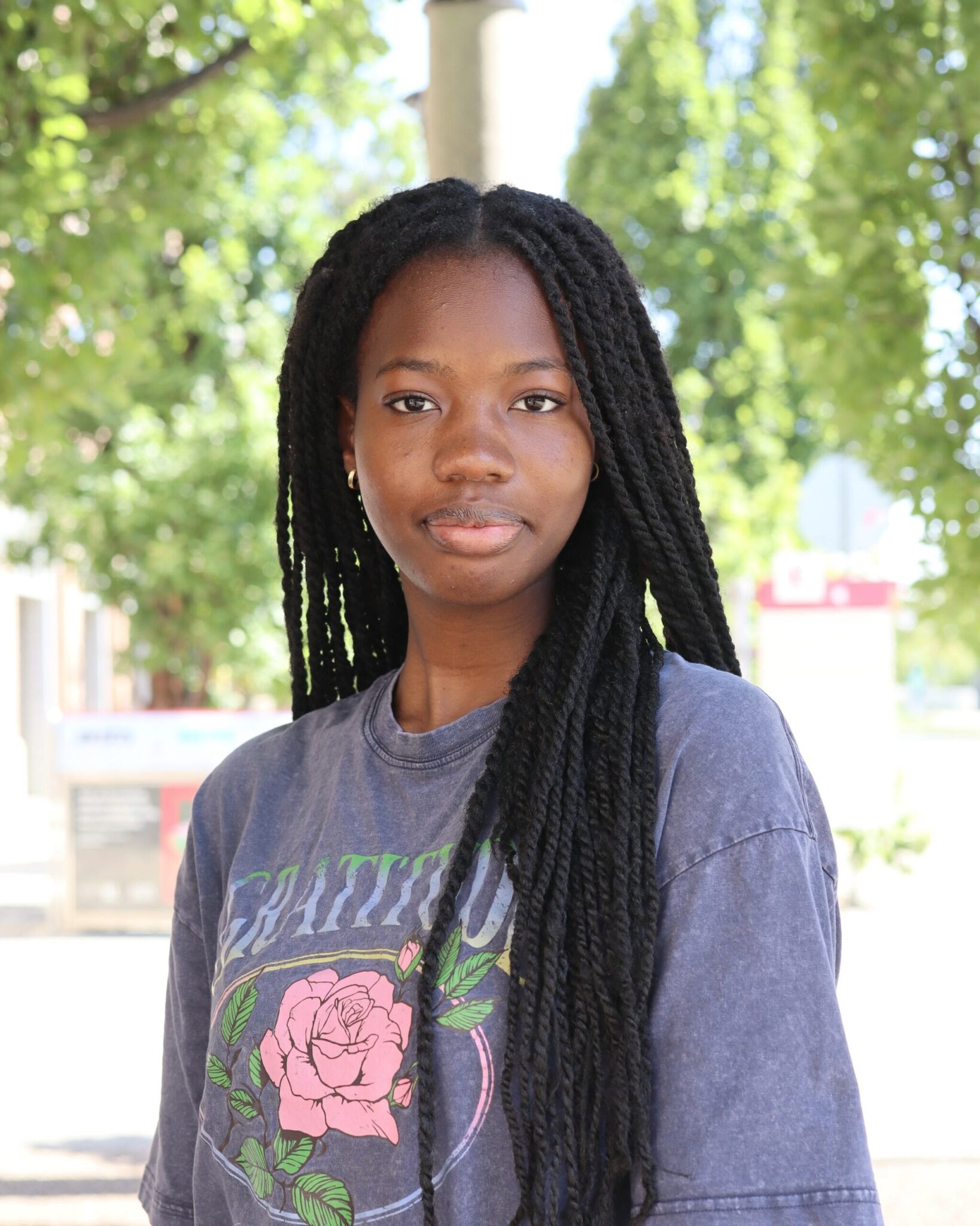Headshot of Maurinne Berewoudougou outdoors